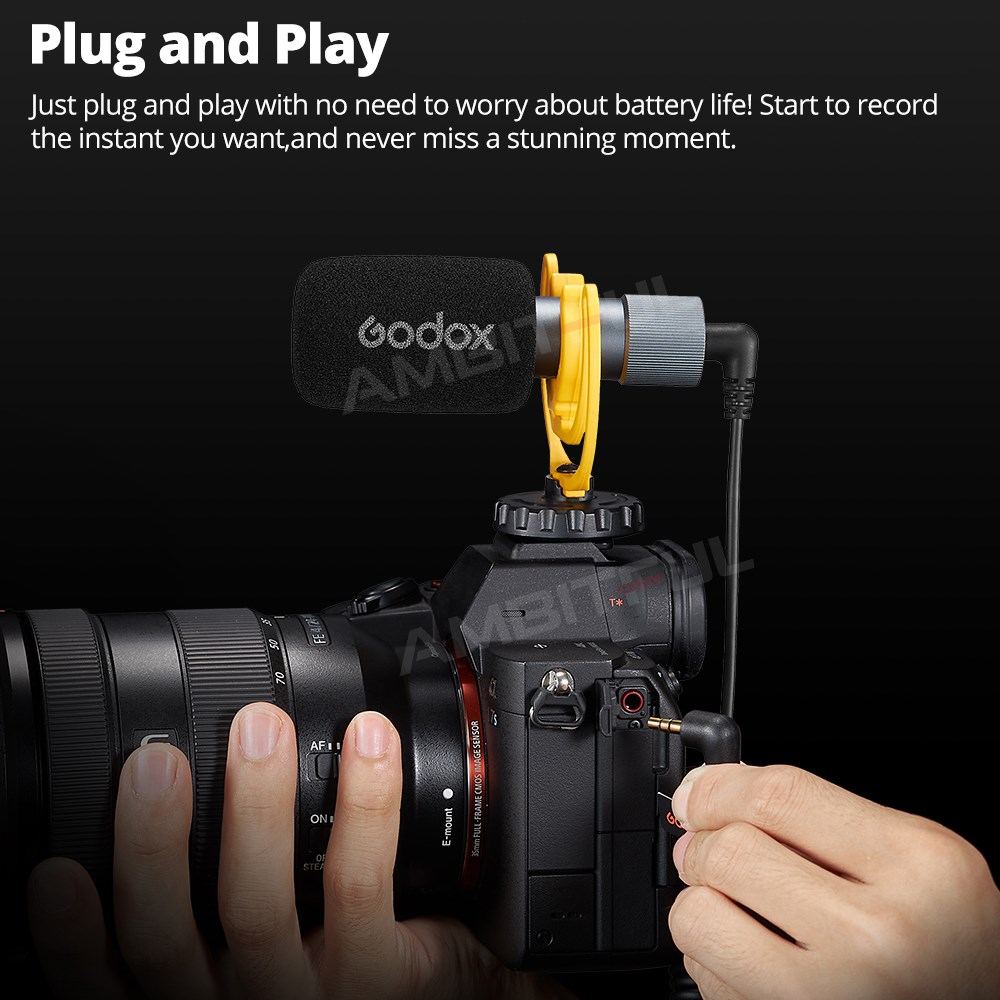 Microfono shotgun compatto God - Seek Compact Pro Android recensione e prezzo