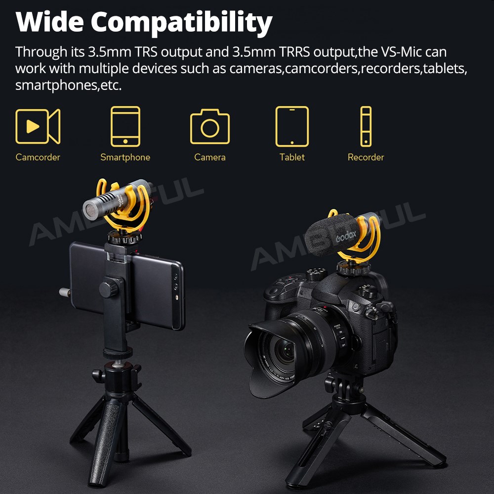 Microfono shotgun compatto God - Seek Compact Pro Android recensione e prezzo