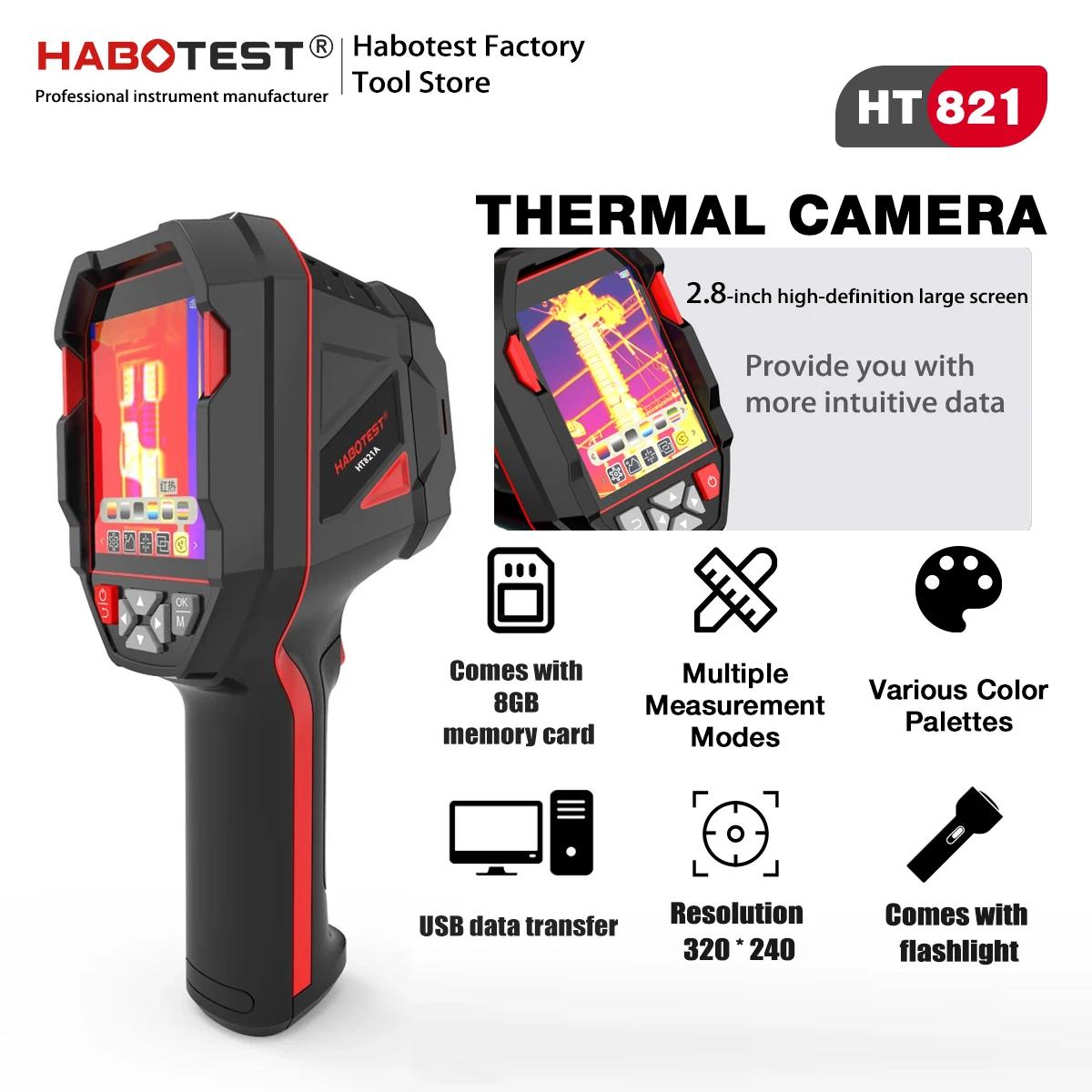 HABOTEST HT821A Telecamera ter - Nf 521 Thermal Imaging Camera recensione e prezzo